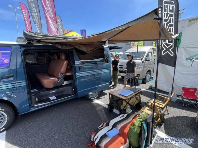 CRSのハイエースカスタムモデル|めっちゃ良いぞ「釣り」と「キャンプ」どちらもガチで楽しめる。やっぱりハイエースが欲しくなる!