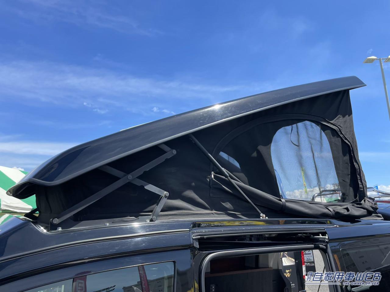 |フルフラットで超広い! ミツビシ デリカD:5がベースのキャンパー