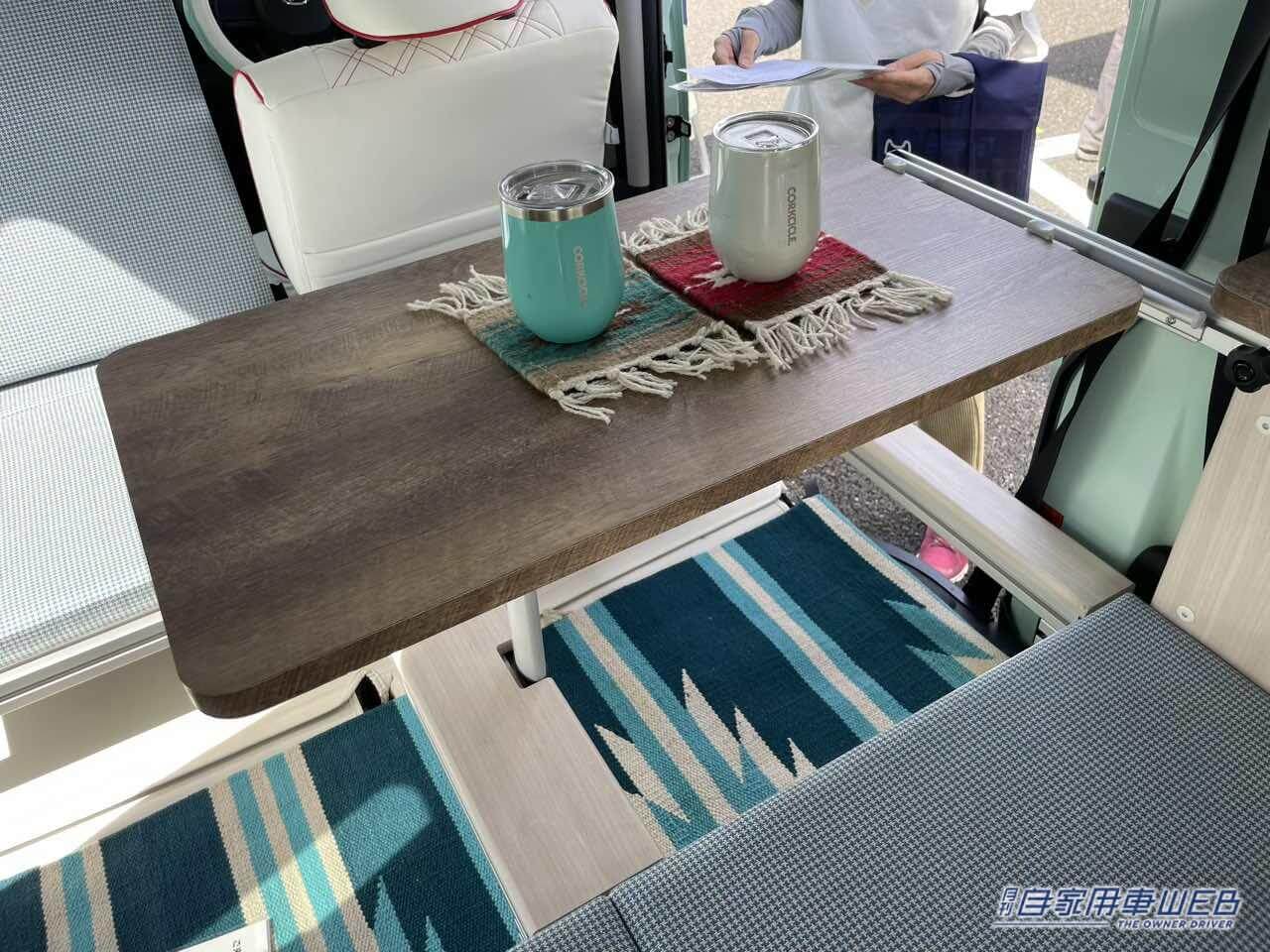 |「荻野目洋子の虫はともだち」仕様! ダイハツ ハイゼットカーゴがベースの軽キャンパー