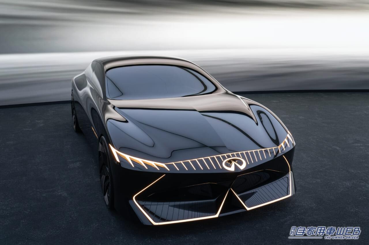|次期スカイライン!? 日産がインフィニティのEVコンセプトカーと新型車を公開