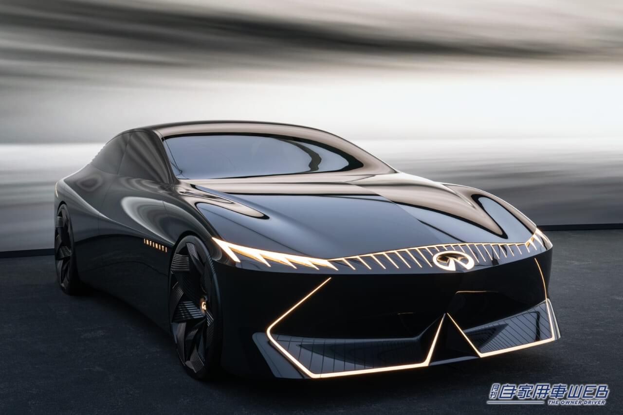 |次期スカイライン!? 日産がインフィニティのEVコンセプトカーと新型車を公開