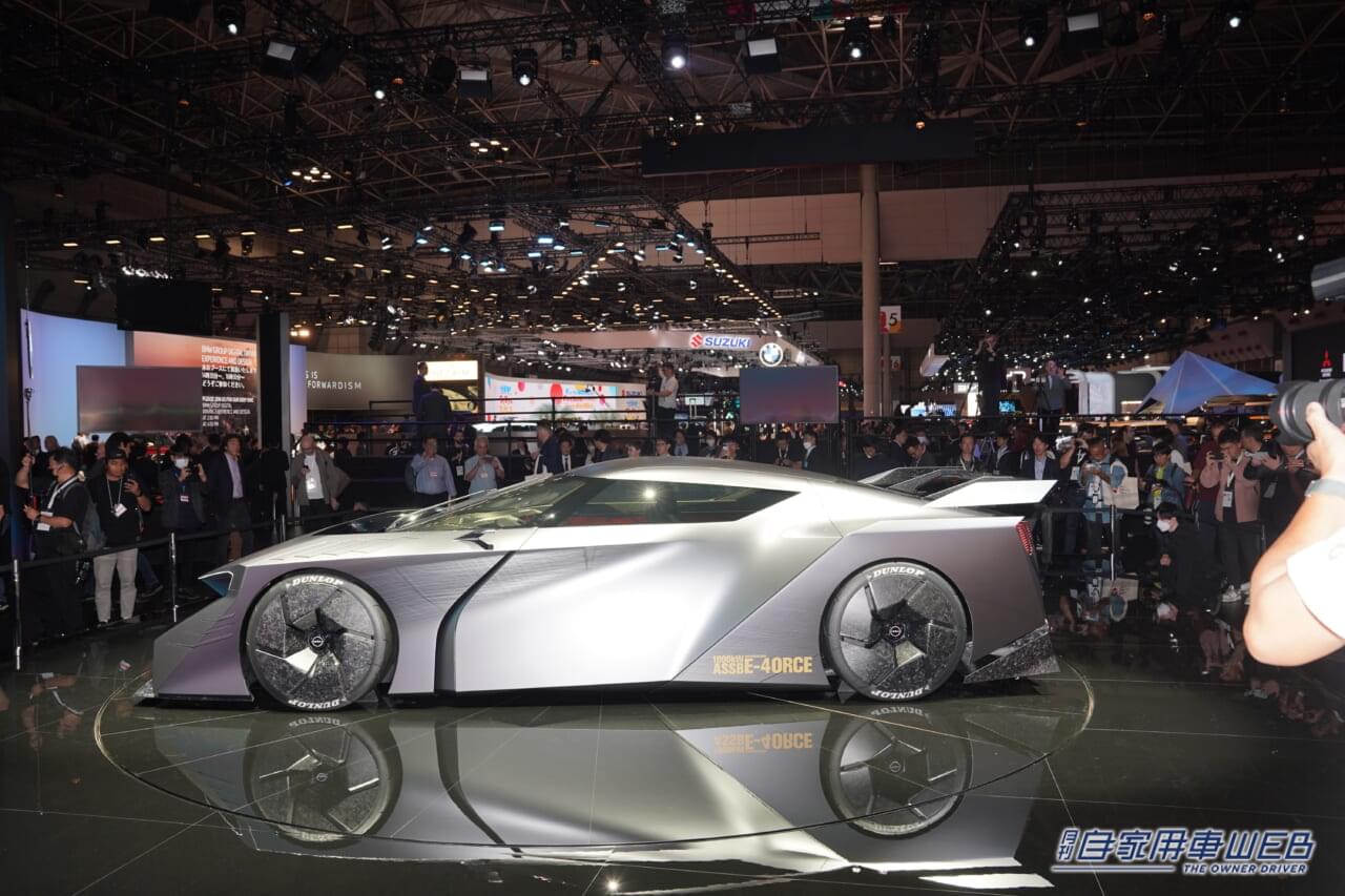 |【JMS2023コンセプトカー】日産、EVコンセプトカー第五弾モデル「ニッサン ハイパーフォース」を発表