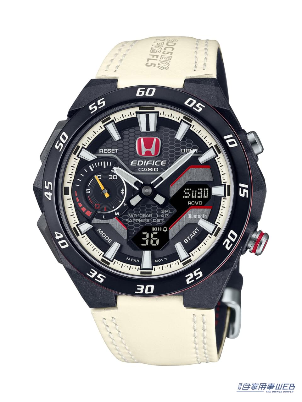 |「Honda TYPE R」が腕時計になった! カシオとホンダ TYPE Rのコラボモデル EDIFICE Honda TYPE R Edition『ECB-2200HTR』
