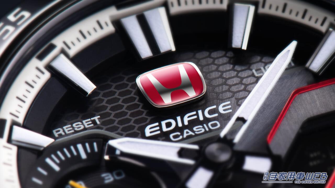|「Honda TYPE R」が腕時計になった! カシオとホンダ TYPE Rのコラボモデル EDIFICE Honda TYPE R Edition『ECB-2200HTR』