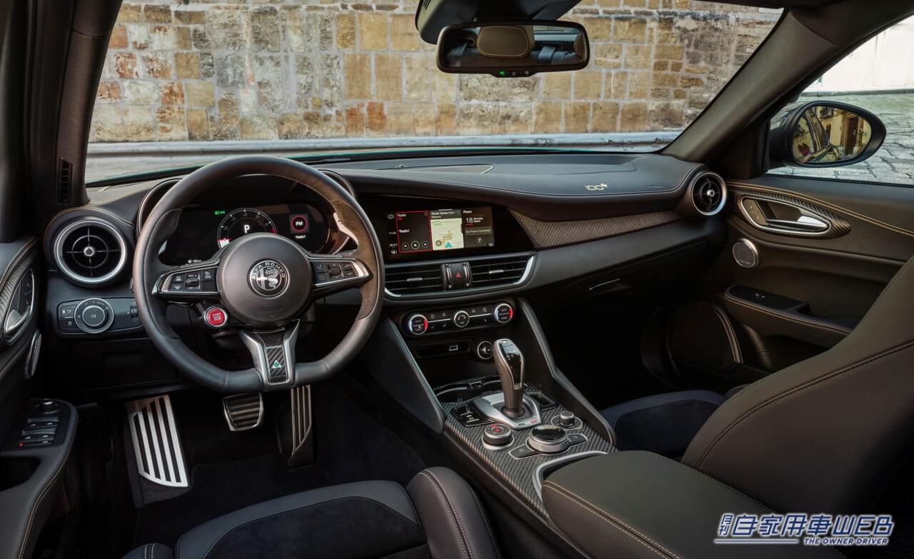 |アルファロメオ、クアドリフォリオ生誕100年を記念する限定車「Giulia Quadrifoglio 100th Anniversario」「Stelvio Quadrifoglio 100th Anniversario」の抽選受付を開始