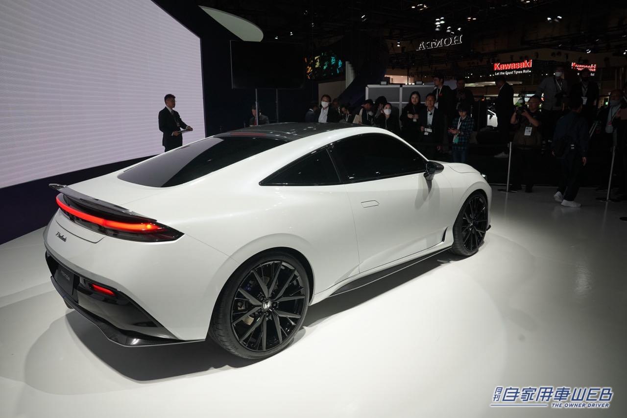 |【JMS2023コンセプトカー】王道の2ドアスペシャリティクーペが電動化で復活! ホンダ「プレリュード コンセプト」