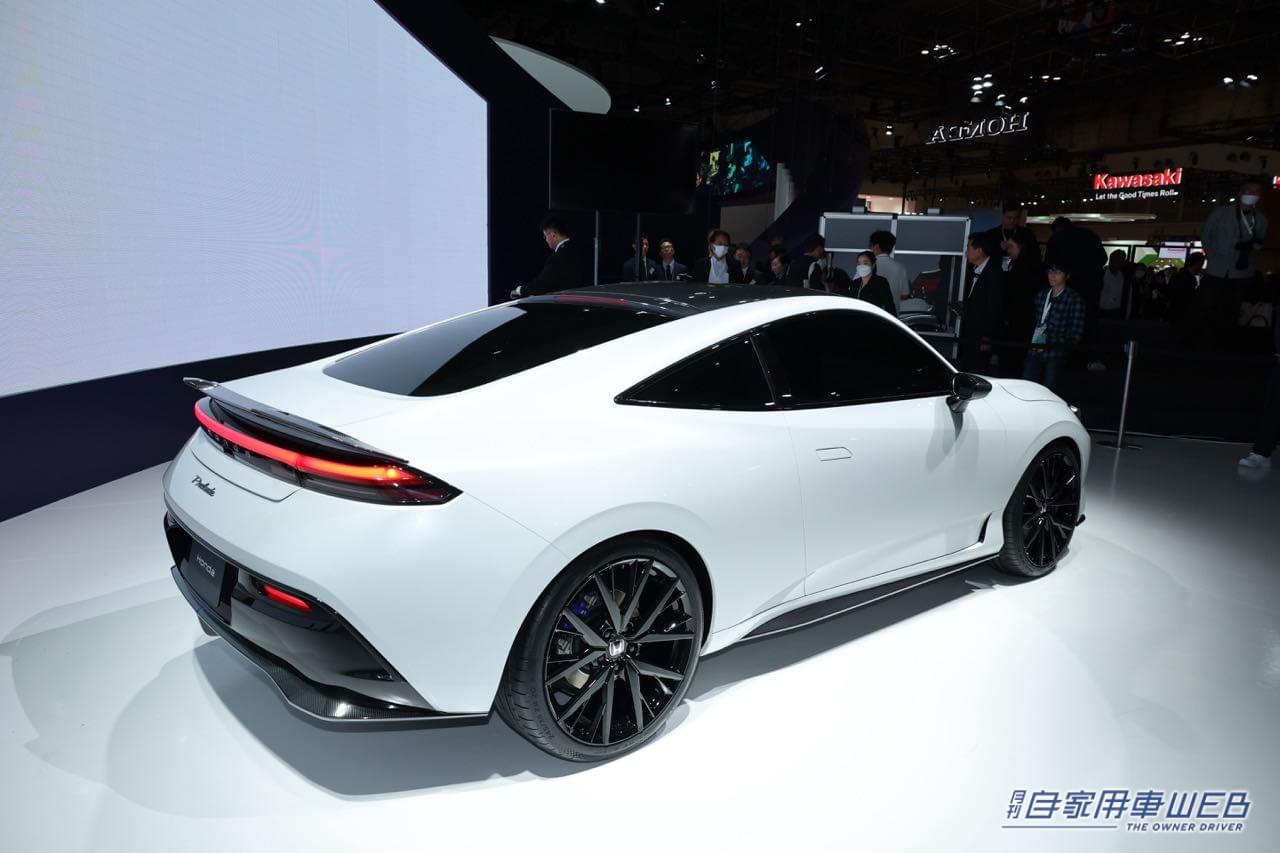 |【JMS2023コンセプトカー】王道の2ドアスペシャリティクーペが電動化で復活! ホンダ「プレリュード コンセプト」