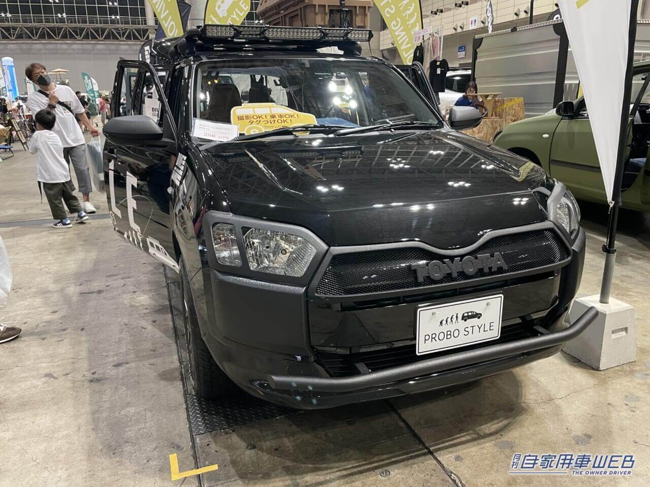 |プロの釣り人がプロデュース! トヨタ プロボックスがベースの釣り車