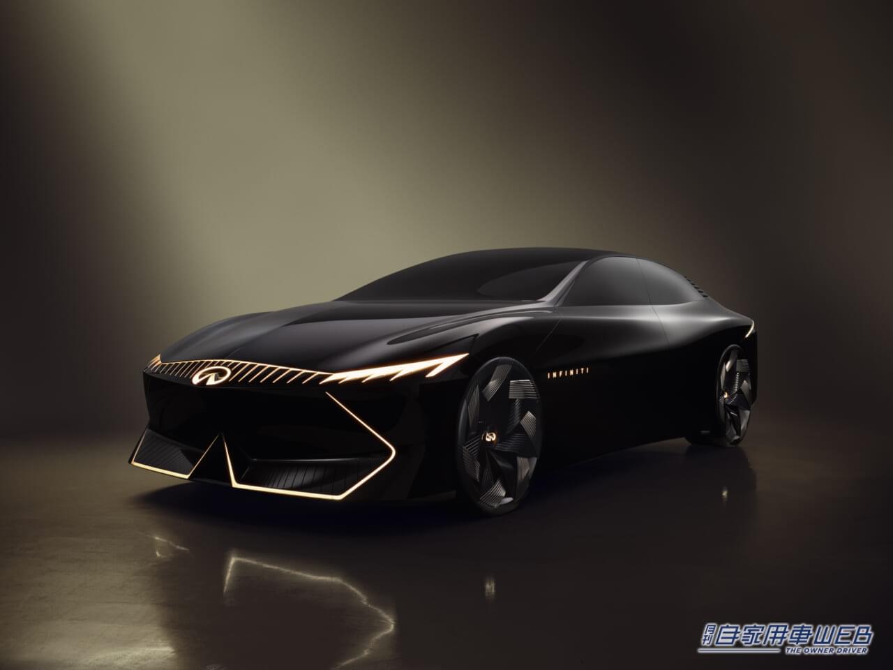 |次期スカイライン!? 日産がインフィニティのEVコンセプトカーと新型車を公開