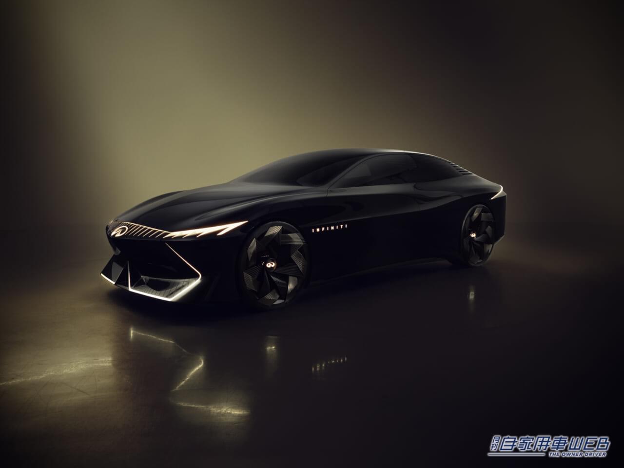 |次期スカイライン!? 日産がインフィニティのEVコンセプトカーと新型車を公開