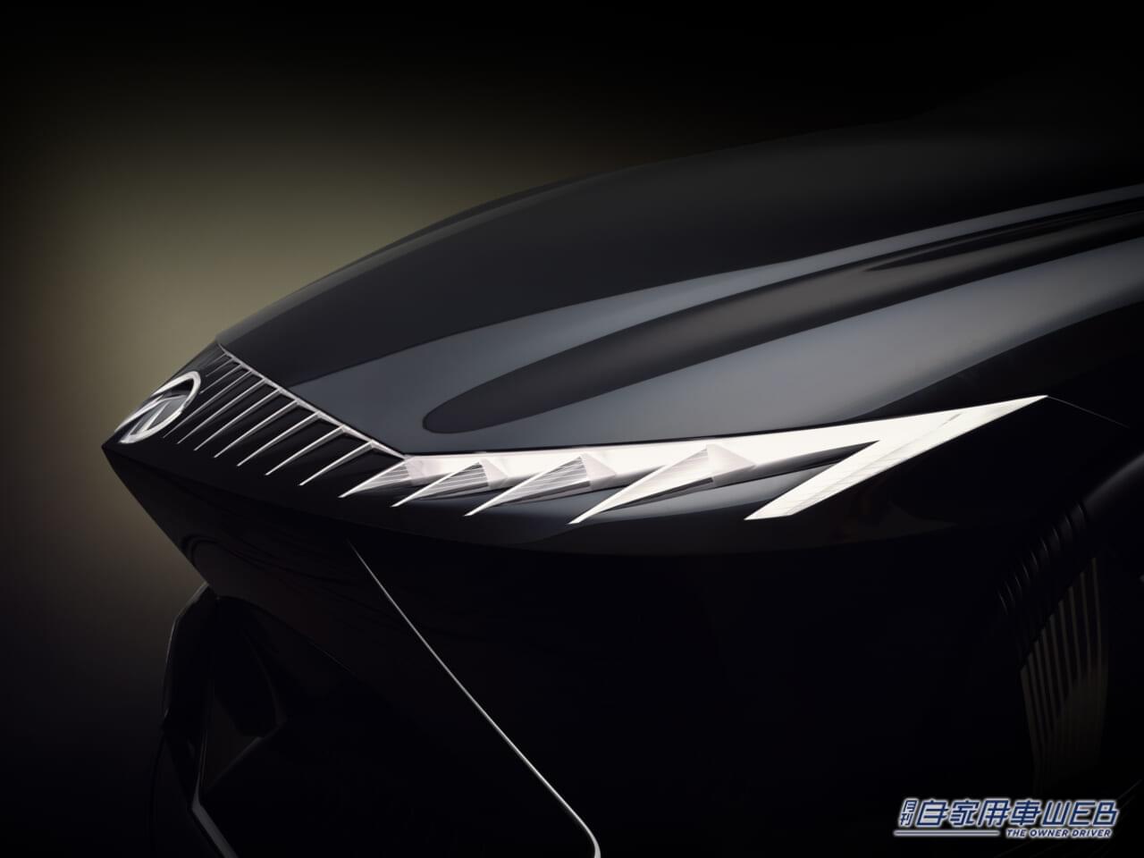 |次期スカイライン!? 日産がインフィニティのEVコンセプトカーと新型車を公開