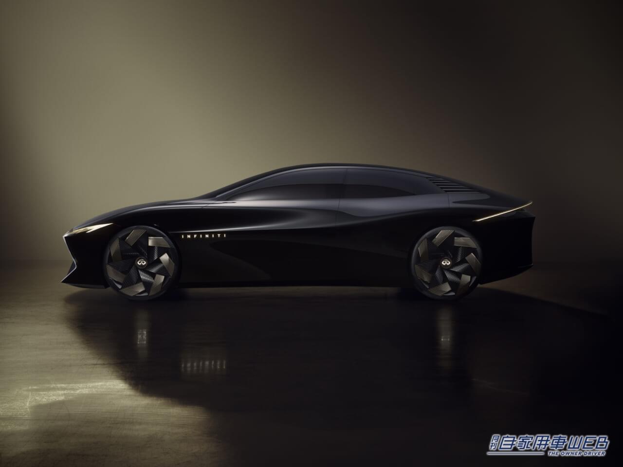 |次期スカイライン!? 日産がインフィニティのEVコンセプトカーと新型車を公開