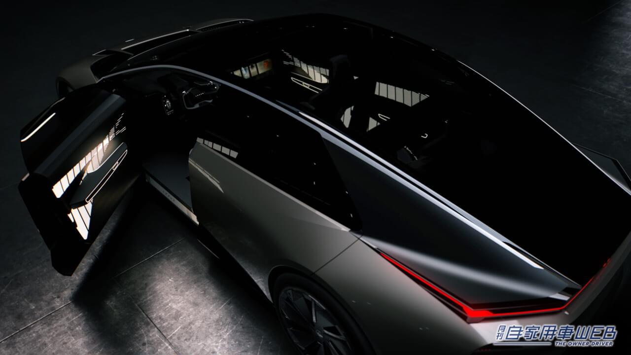 |【JMS2023コンセプトカー】レクサス、2026年市場導入予定の次世代バッテリーEVコンセプト「LF-ZC」を世界初公開