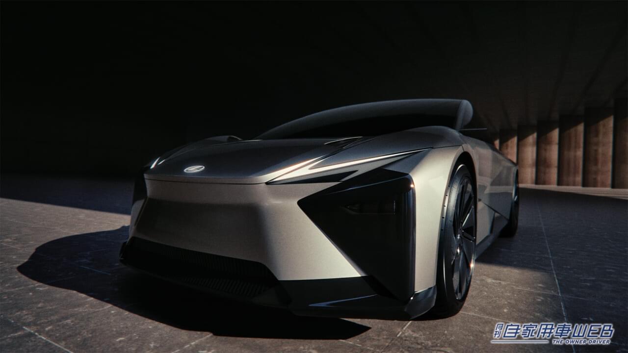 |【JMS2023コンセプトカー】レクサス、2026年市場導入予定の次世代バッテリーEVコンセプト「LF-ZC」を世界初公開