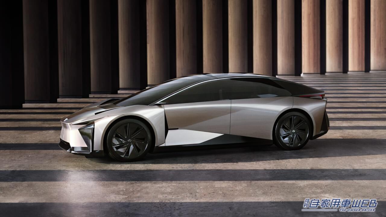 |【JMS2023コンセプトカー】レクサス、2026年市場導入予定の次世代バッテリーEVコンセプト「LF-ZC」を世界初公開