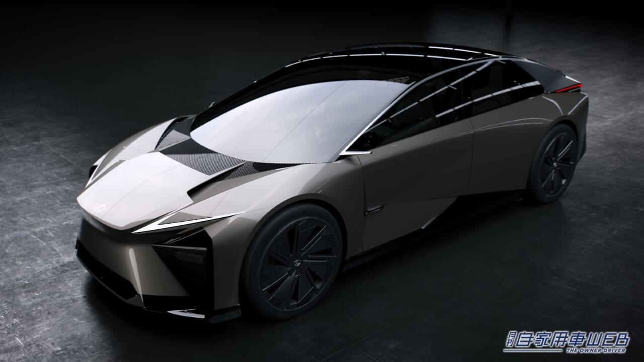 |【JMS2023コンセプトカー】レクサス、2026年市場導入予定の次世代バッテリーEVコンセプト「LF-ZC」を世界初公開