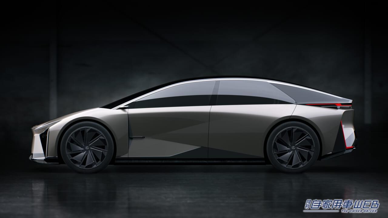 |【JMS2023コンセプトカー】レクサス、2026年市場導入予定の次世代バッテリーEVコンセプト「LF-ZC」を世界初公開
