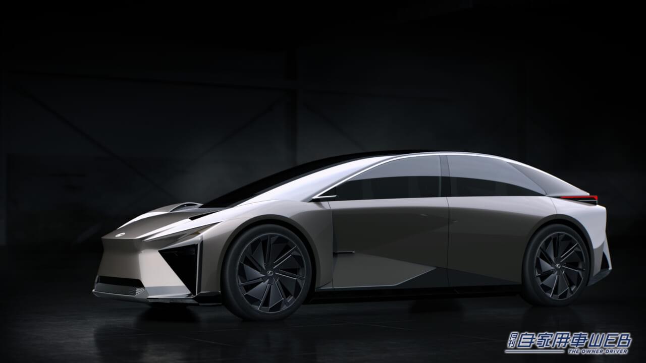 |【JMS2023コンセプトカー】レクサス、2026年市場導入予定の次世代バッテリーEVコンセプト「LF-ZC」を世界初公開
