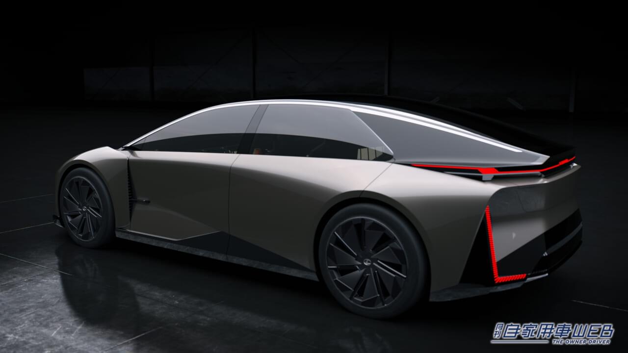 |【JMS2023コンセプトカー】レクサス、2026年市場導入予定の次世代バッテリーEVコンセプト「LF-ZC」を世界初公開