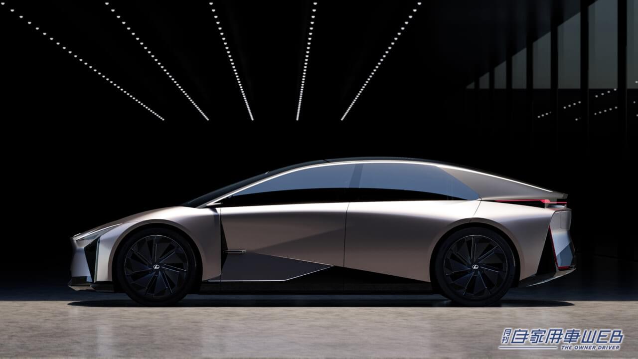 |【JMS2023コンセプトカー】レクサス、2026年市場導入予定の次世代バッテリーEVコンセプト「LF-ZC」を世界初公開