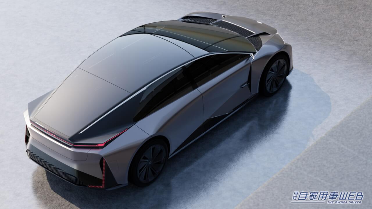 |【JMS2023コンセプトカー】レクサス、2026年市場導入予定の次世代バッテリーEVコンセプト「LF-ZC」を世界初公開