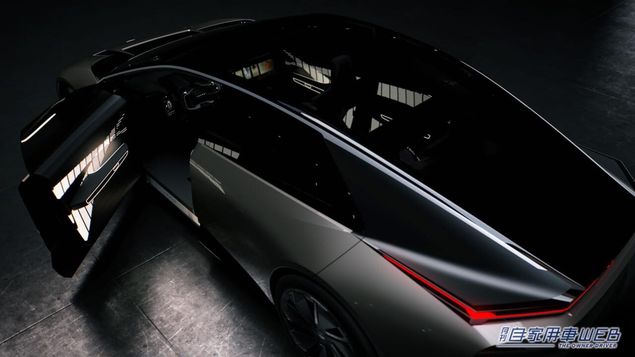 |【JMS2023コンセプトカー】レクサス、2026年市場導入予定の次世代バッテリーEVコンセプト「LF-ZC」を世界初公開