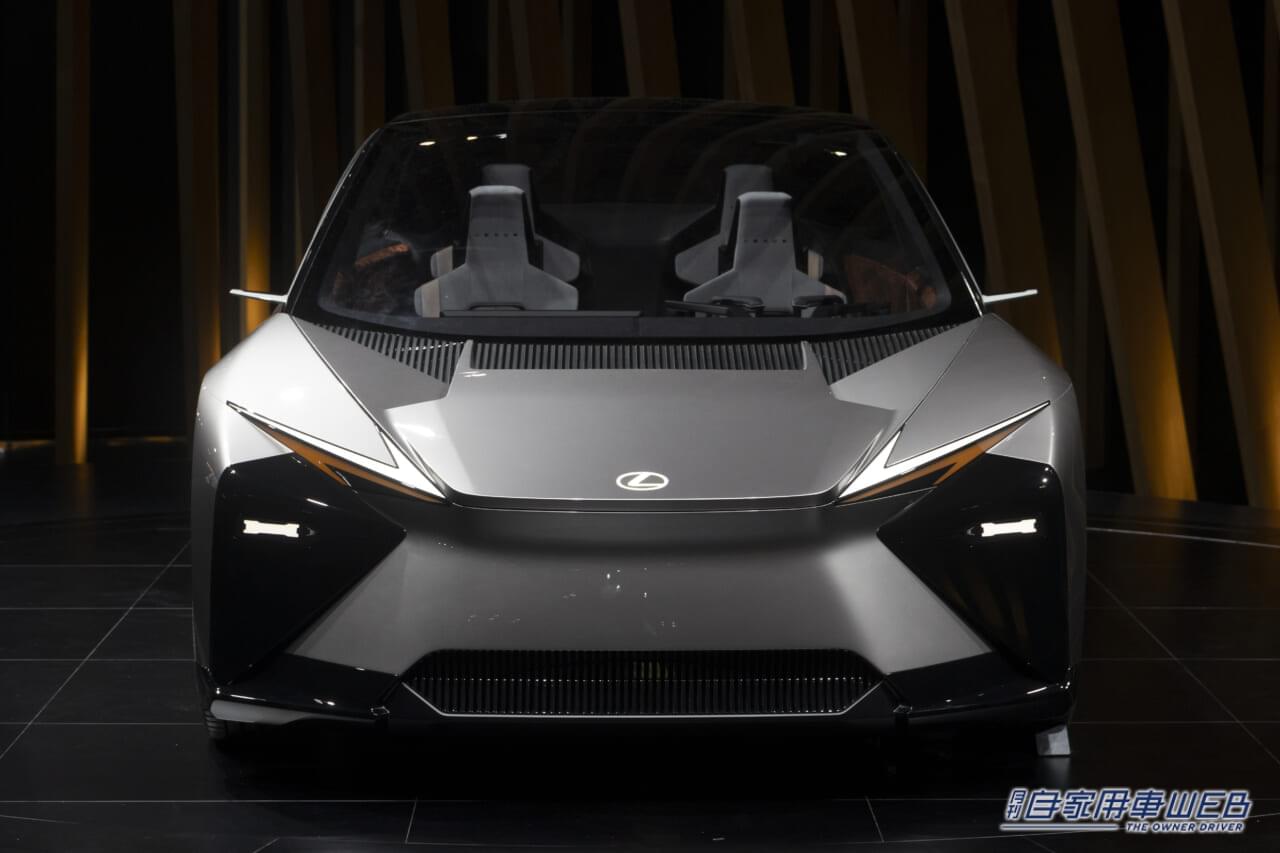 |【JMS2023コンセプトカー】レクサス、2026年市場導入予定の次世代バッテリーEVコンセプト「LF-ZC」を世界初公開