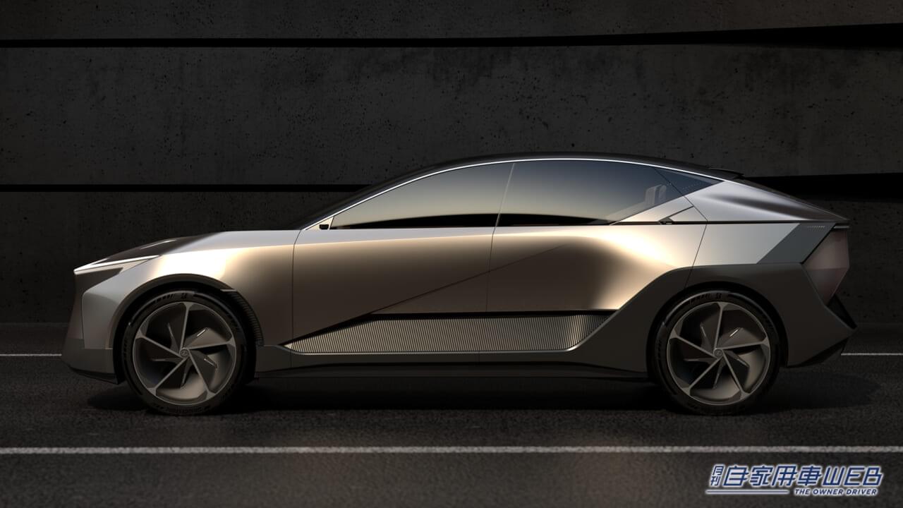 |【JMS2023コンセプトカー】次期「LS」のスタディモデル!? レクサスバッテリーEVフラッグシップコンセプトモデル「LF-ZL」