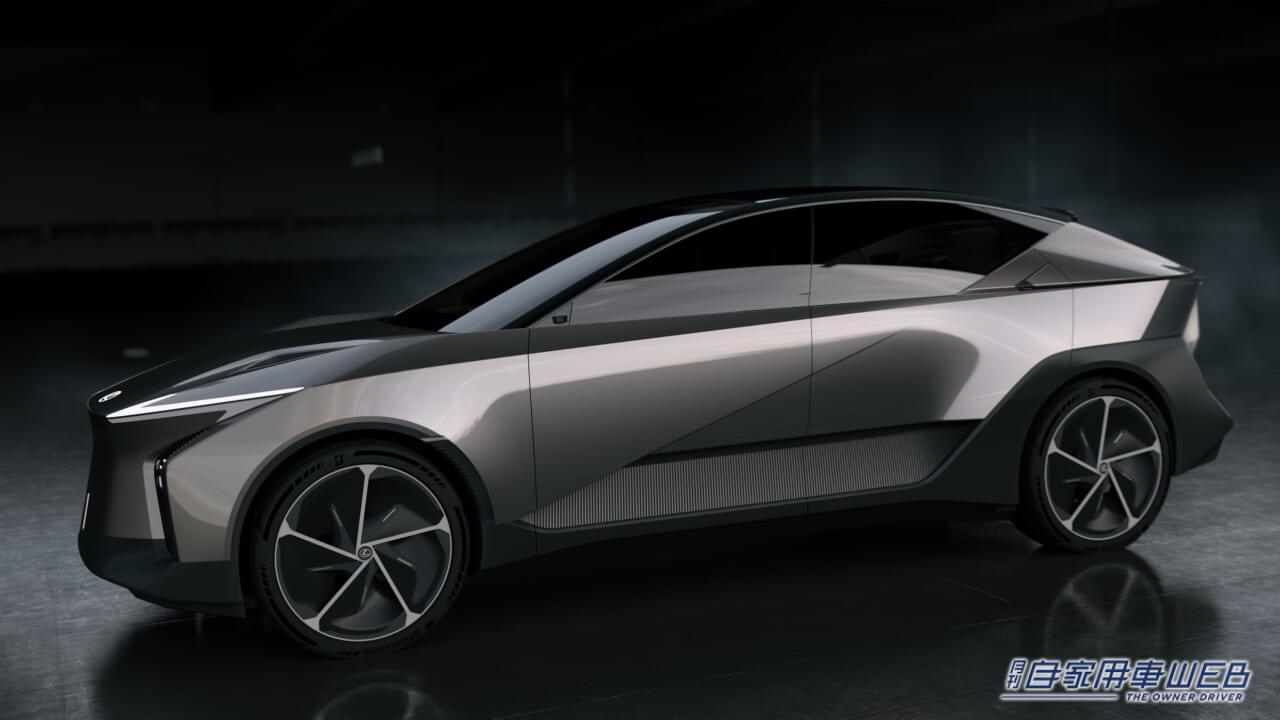 |【JMS2023コンセプトカー】次期「LS」のスタディモデル!? レクサスバッテリーEVフラッグシップコンセプトモデル「LF-ZL」