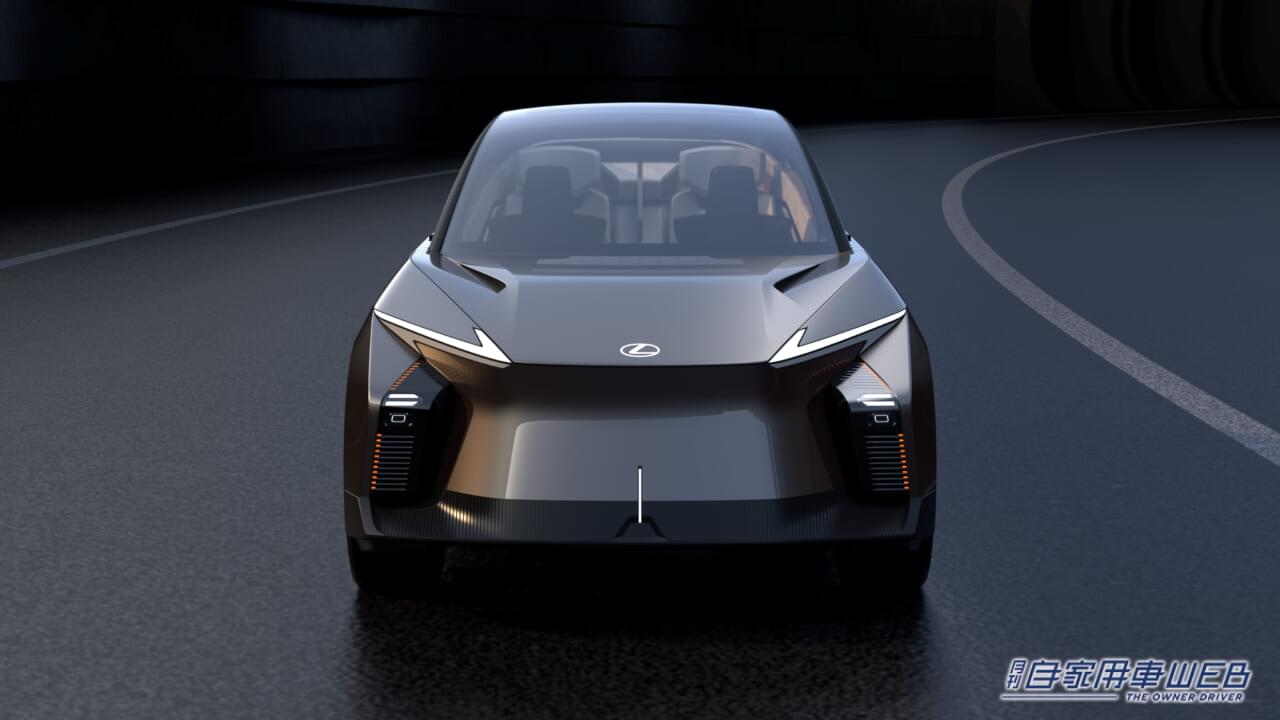|【JMS2023コンセプトカー】次期「LS」のスタディモデル!? レクサスバッテリーEVフラッグシップコンセプトモデル「LF-ZL」
