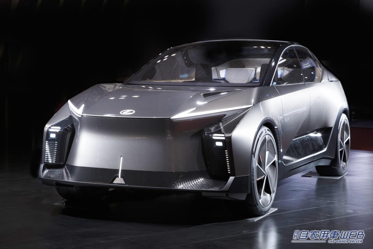 |【JMS2023コンセプトカー】次期「LS」のスタディモデル!? レクサスバッテリーEVフラッグシップコンセプトモデル「LF-ZL」