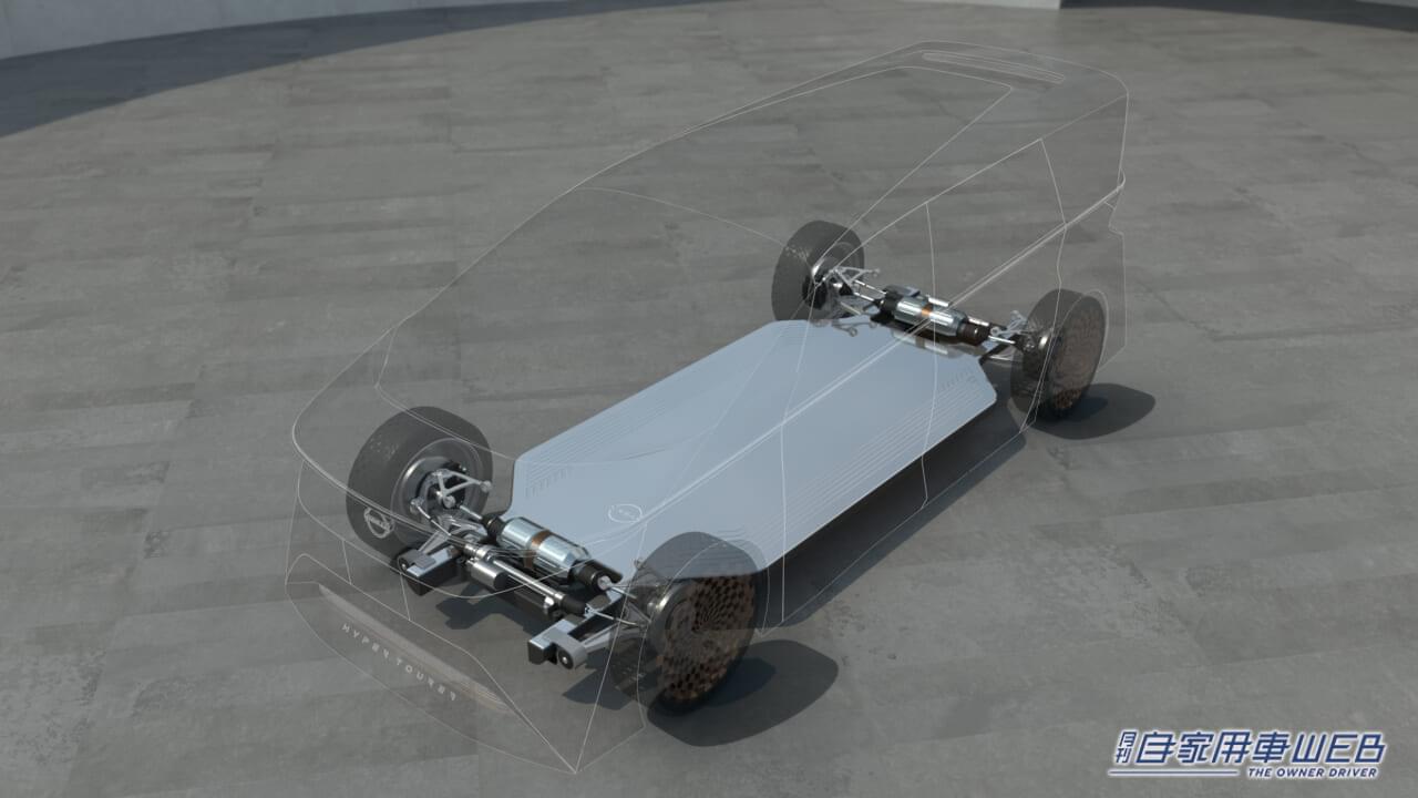 |日産、EVコンセプトカー第三弾モデル「ニッサン ハイパーツアラー」を発表。【ジャパンモビリティショー2023出展車両情報】