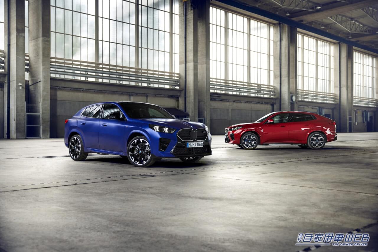 |BWM、電動SUV「iX2」を、ジャパンモビリティショー2023でワールドプレミア