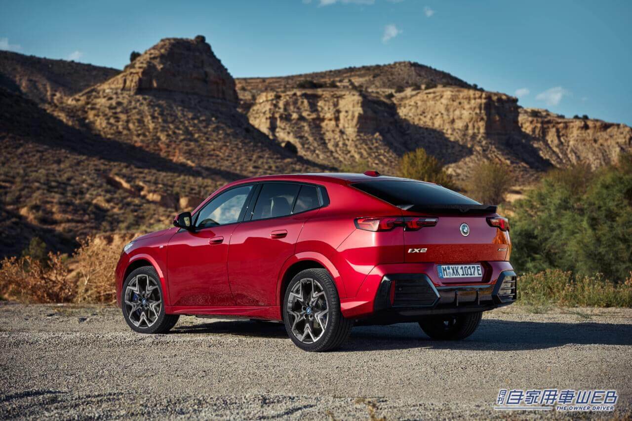 |新型BMW「X2」シリーズの国内導入を発表。シリーズ初となるBEVモデル「iX2」もラインナップ