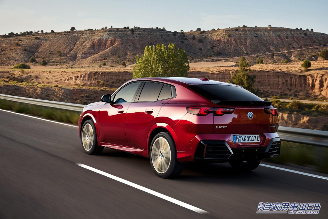 |新型BMW「X2」シリーズの国内導入を発表。シリーズ初となるBEVモデル「iX2」もラインナップ
