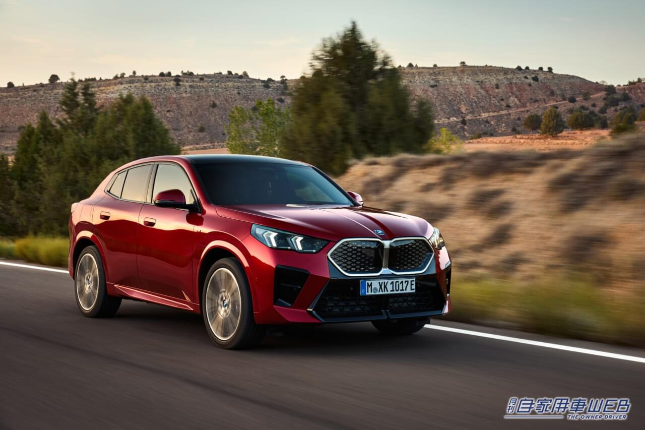 |新型BMW「X2」シリーズの国内導入を発表。シリーズ初となるBEVモデル「iX2」もラインナップ