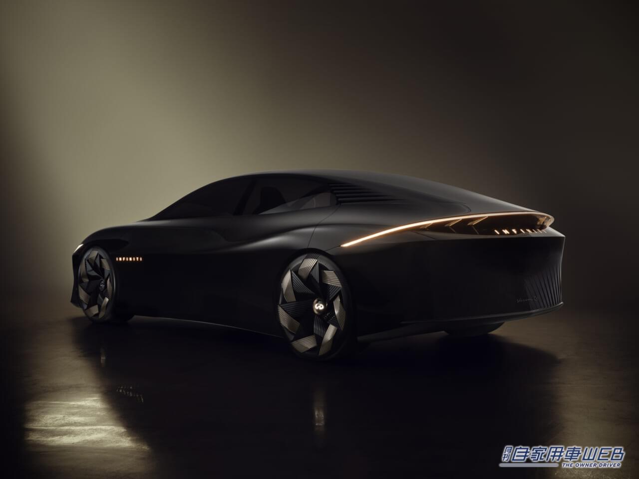 |次期スカイライン!? 日産がインフィニティのEVコンセプトカーと新型車を公開