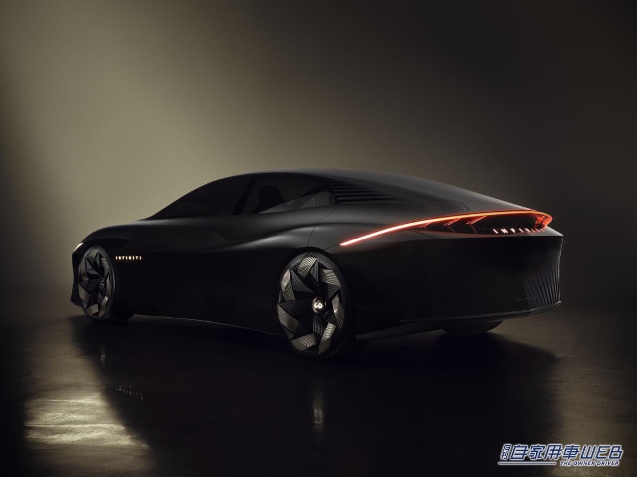 |次期スカイライン!? 日産がインフィニティのEVコンセプトカーと新型車を公開