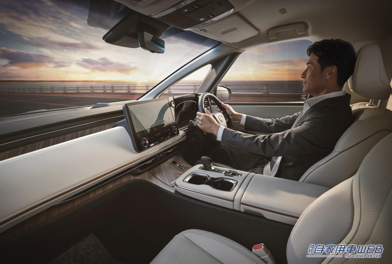 |新型レクサスLM、国内仕様を発表。導入グレードは「LM 500h」で、価格は2000万円に設定