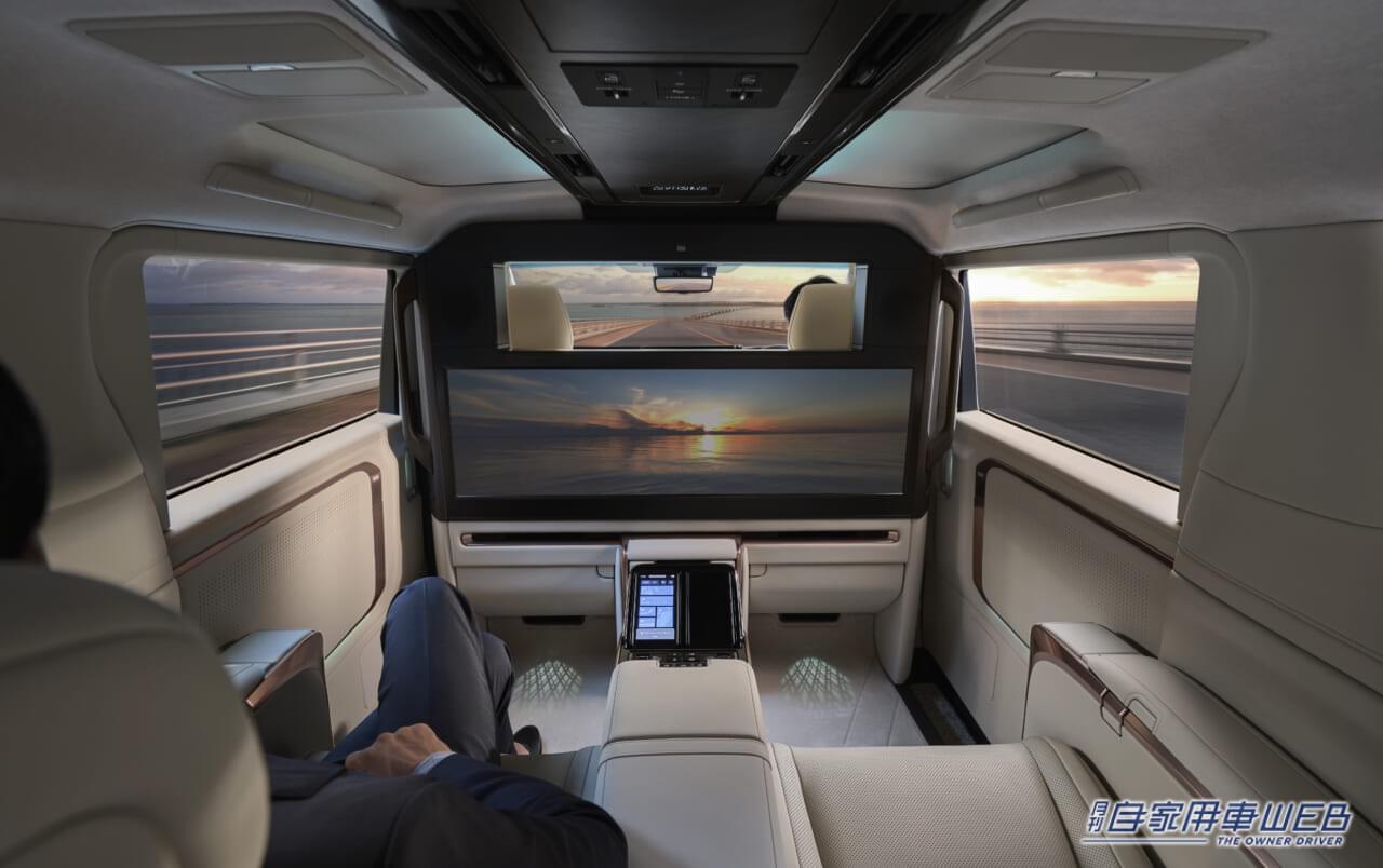 |新型レクサスLM、国内仕様を発表。導入グレードは「LM 500h」で、価格は2000万円に設定