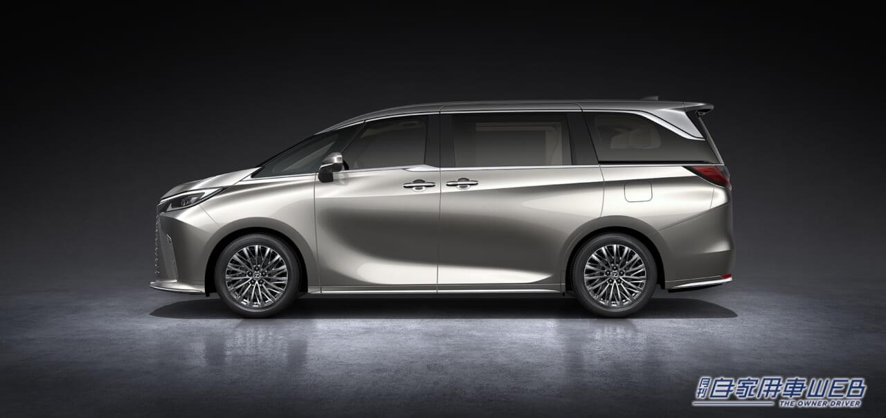 |新型レクサスLM、国内仕様を発表。導入グレードは「LM 500h」で、価格は2000万円に設定