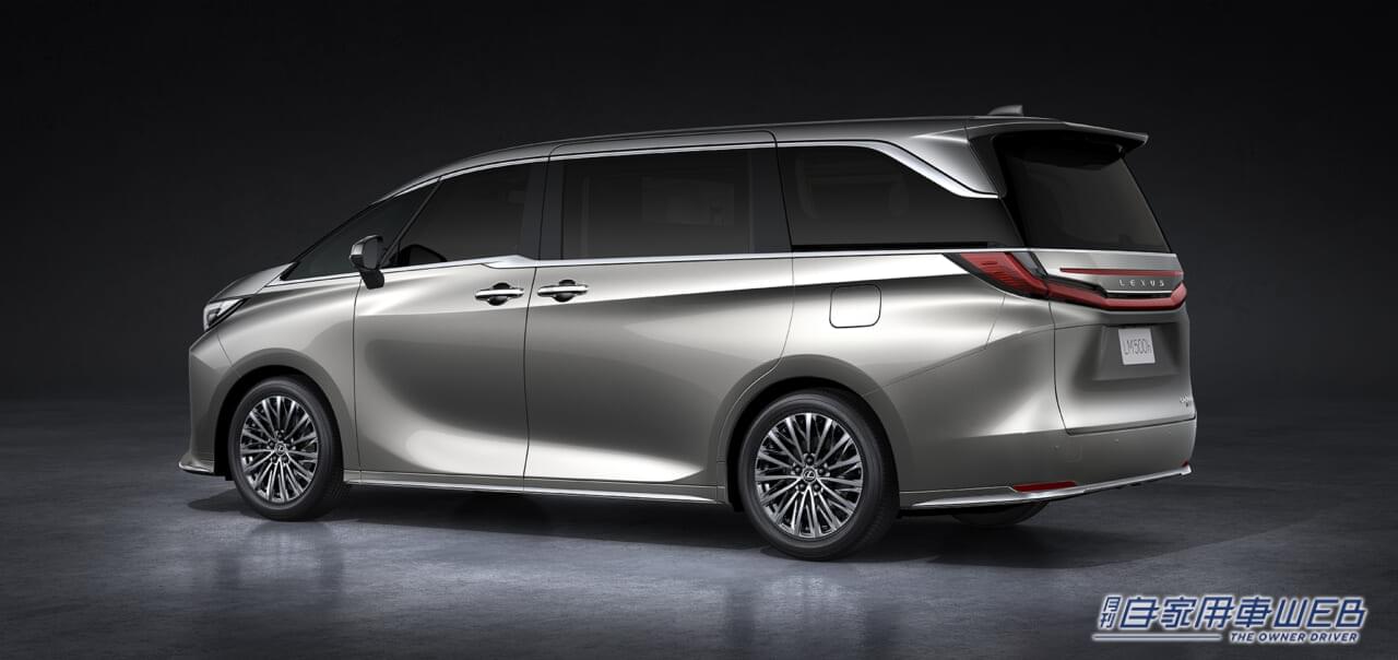 |新型レクサスLM、国内仕様を発表。導入グレードは「LM 500h」で、価格は2000万円に設定