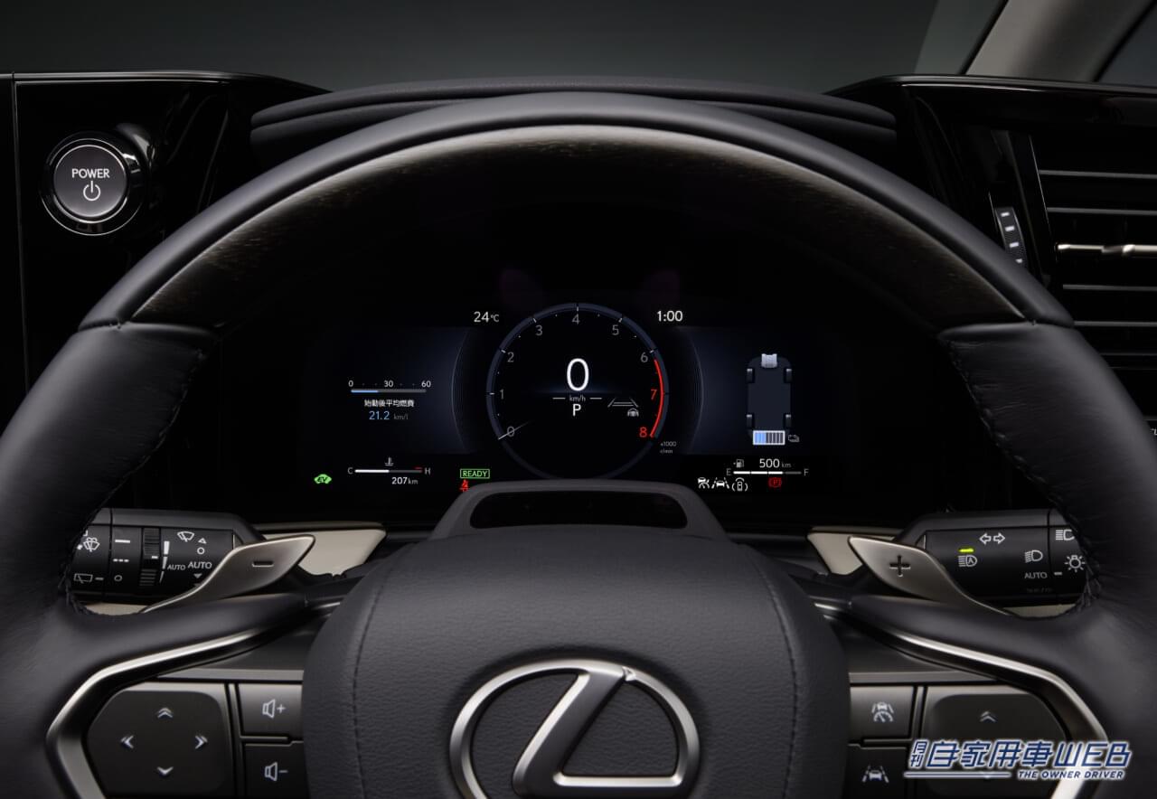 |新型レクサスLM、国内仕様を発表。導入グレードは「LM 500h」で、価格は2000万円に設定