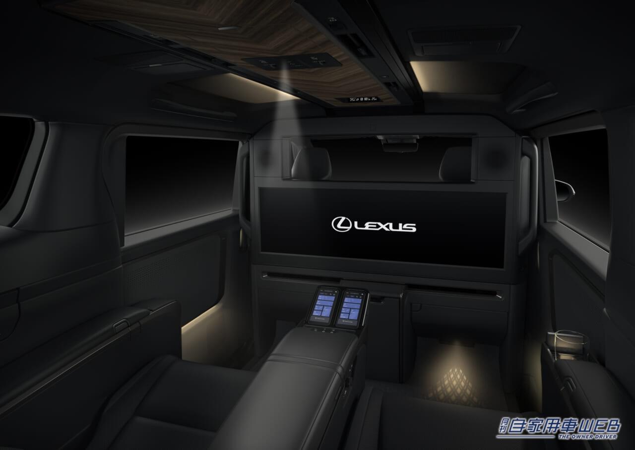 |新型レクサスLM、国内仕様を発表。導入グレードは「LM 500h」で、価格は2000万円に設定