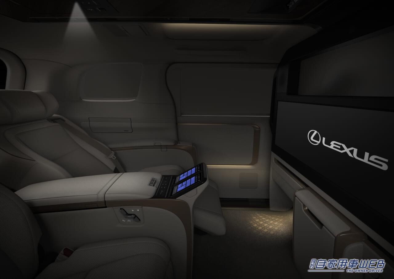 |新型レクサスLM、国内仕様を発表。導入グレードは「LM 500h」で、価格は2000万円に設定