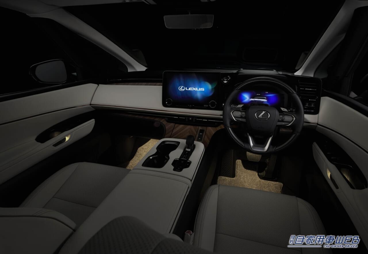 |新型レクサスLM、国内仕様を発表。導入グレードは「LM 500h」で、価格は2000万円に設定