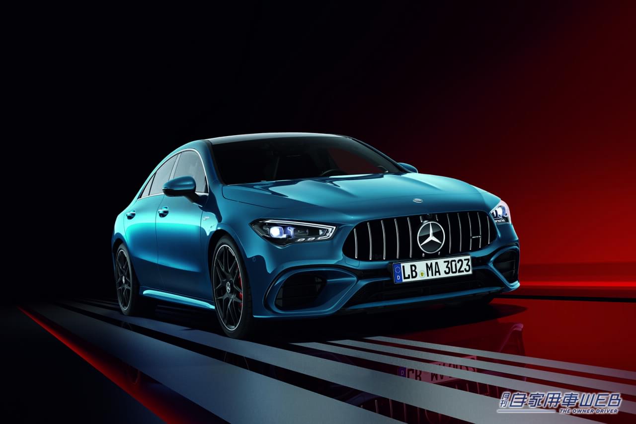 |新型「メルセデスAMG CLA 45 S 4MATIC+」「メルセデスAMG CLA 45 S 4MATIC+ シューティングブレーク」を発売開始