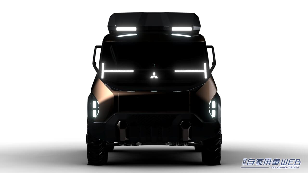 |【JMS2023コンセプトカー】最新の電動&電脳機能が採用された、デリカを未来を占うコンセプトカー「MITSUBISHI D:X Concept」を初披露
