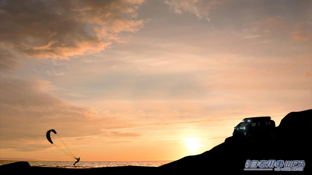 |【JMS2023コンセプトカー】最新の電動&電脳機能が採用された、デリカを未来を占うコンセプトカー「MITSUBISHI D:X Concept」を初披露