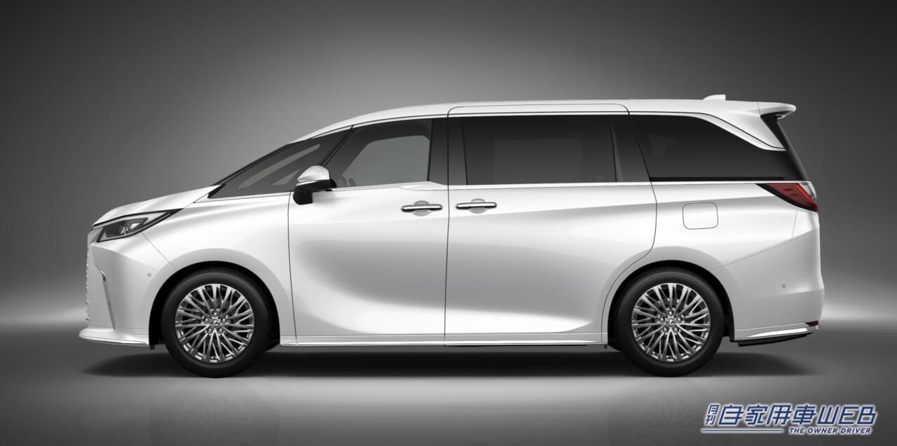 |新型レクサスLM、国内仕様を発表。導入グレードは「LM 500h」で、価格は2000万円に設定